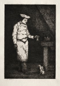 Kissan lounas. tekijältä Auguste Theodule Ribot