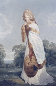 Eliza Farren, Derbyn kreivitär (n. 1759-1829), kaiverrus Francesco Bartolozzi (1727-1815), julkaisija Bull ja Jeffreys tekijältä Thomas (after) Lawrence