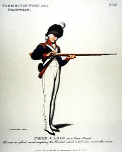 Farrington Ward, sisällä, Vapaaehtoinen tekijältä Thomas (after) Rowlandson