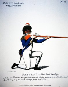 St. John, Southwarkin vapaaehtoinen tekijältä Thomas (after) Rowlandson