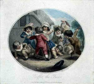 Buffet the Bear, kaiverrus Charles Knight (1743-n. 1826), pub. Kirjailija: J.F. Tomkins