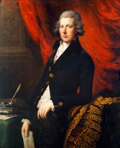 William Pitt nuorempi, n. 1788 (öljy kankaalle) tekijältä Thomas (attr. to) Gainsborough
