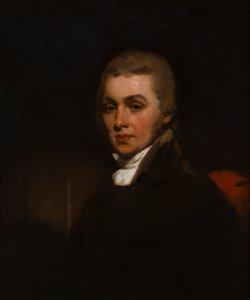 Gentlemanin muotokuva (öljy kankaalle) tekijältä Thomas (circle of) Lawrence