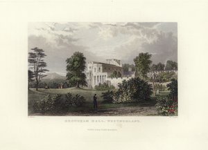 Brougham Hall tekijältä Thomas Allom