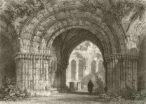 Chapter House, Furness Abbey tekijältä Thomas Allom