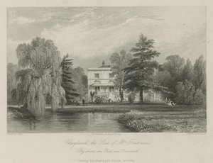 Claylands, rouva Fentiman kotipaikka tekijältä Thomas Allom