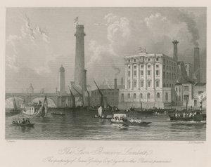 Lion Brewery Lambethissa tekijältä Thomas Allom