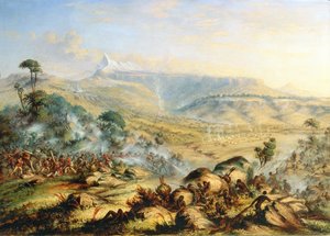 Sian selkä tai Amatola-British-Kaffraria-huippu tekijältä Thomas Baines