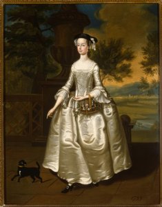 Thomas Bardwell, Bildnis Mary Jodrell / Gemälde, 1755