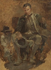 Metsämiehen tutkimus (öljy kankaalle) tekijältä Thomas Barker of Bath
