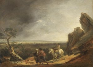 Myrsky (öljy kankaalle) tekijältä Thomas Barker of Bath