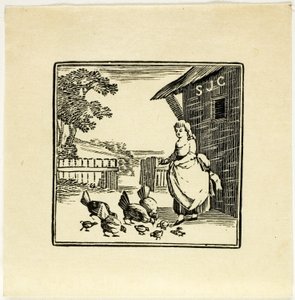 Kirjan kuvitus tekijältä Thomas Bewick