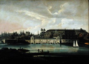 Fairmount Waterworks, n. 1830 (öljy kankaalle)