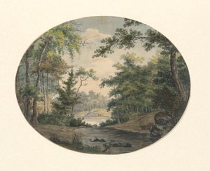Metsä maisema tekijältä Thomas Birch