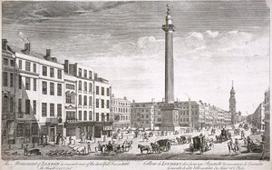 Fish Street Hill, Lontoo, c1750 tekijältä Thomas Bowles
