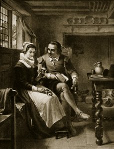 Shakespearen seurustelu, kuvitus teoksesta "Hutchinson