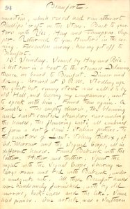 Thomas Butler Gunn Diaries- Osa 20, sivu 104, 12. heinäkuuta 1862 tekijältä Thomas Butler Gunn