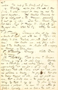Thomas Butler Gunn Diaries- Osa 8, sivu 27, 13.-17. Heinäkuuta 1856 tekijältä Thomas Butler Gunn