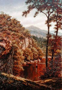 Kesäpäivä vuoristojärvellä tekijältä Thomas Charles Farrer