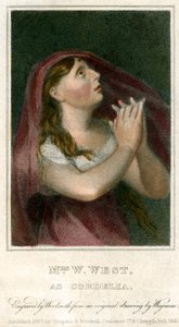 Rouva W West Cordeliana, 1820.