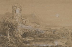 Italialainen maisema tekijältä Thomas Cole