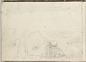 Firenzen panoraama tekijältä Thomas Cole