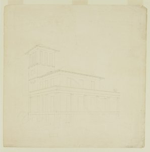 Ehdotettu huvila Catskillissa tekijältä Thomas Cole