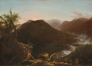 Auringonnousu Catskillsissa tekijältä Thomas Cole