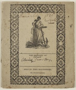 Nimetön ("Otteita väritystaidosta"), noin 1825 (tussi ja muste paperille). tekijältä Thomas Cole