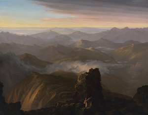 Näkymä läheltä Mount Washingtonin huippua, N.H. tekijältä Thomas Cole
