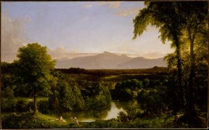 Näkymä Catskillille - varhaissyksy tekijältä Thomas Cole