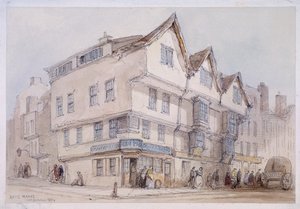 Bevis Marks, Lontoo, 1854 tekijältä Thomas Colman Dibdin