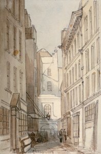 Change Alley, Lontoon kaupunki, 1850