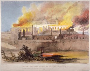 Tuli asevarastossa Lontoon Towerissa 30. lokakuuta 1841