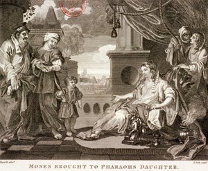 "Mooses toi faraon tyttärelle", 1809 tekijältä Thomas Cook