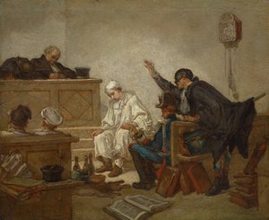 Pierrot rikostuomioistuimessa tekijältä Thomas Couture