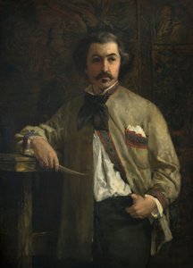 Antoine Etexin muotokuva 1808-88, 1855. tekijältä Thomas Couture