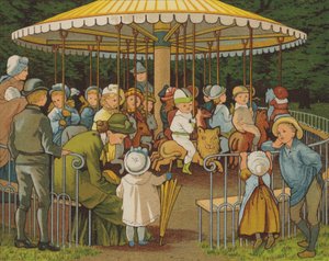 Pariisi: karuselli Champs Elysees
