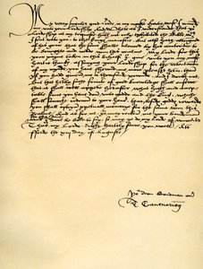 Thomas Cranmerin kirje Thomas Cromwellille, Ford, 13. elokuuta 1537 tekijältä Thomas Cranmer