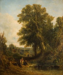 Englantilainen maisema, 1829.