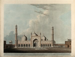 Jummah Musjed, Delhi tekijältä Thomas Daniell