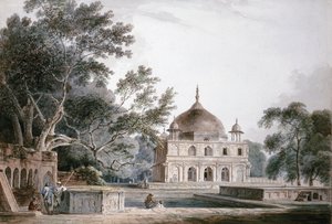 Prinssi Khusraun mausoleumi, Allahabad, Uttar Pradesh, tekijältä Thomas Daniell