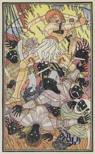 Kuvitus Boccaccion Dekameroniin (värilitro) (värilitro)
