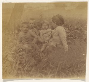 [Frances Eakins Crowell ja neljä hänen lastaan] tekijältä Thomas Eakins