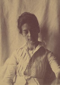 [Rouva. Eakins tai hänen sisarensa nukke], 1880-90-luvut, 1880-90-luvut. tekijältä Thomas Eakins
