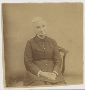 [Istuvan vanhemman naisen muotokuva] tekijältä Thomas Eakins