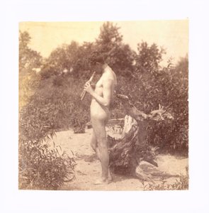 Pysyvä Piper Study for Arcadia, n. 1883. tekijältä Thomas Eakins