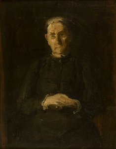Tutkielma teosta "Rouva Elizabeth Duane Gillespien muotokuva" varten tekijältä Thomas Eakins