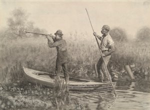 Tutkimus kiskoammuntaan pisteestä tekijältä Thomas Eakins