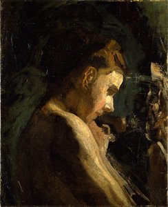 Tutkimus tytön päästä tekijältä Thomas Eakins